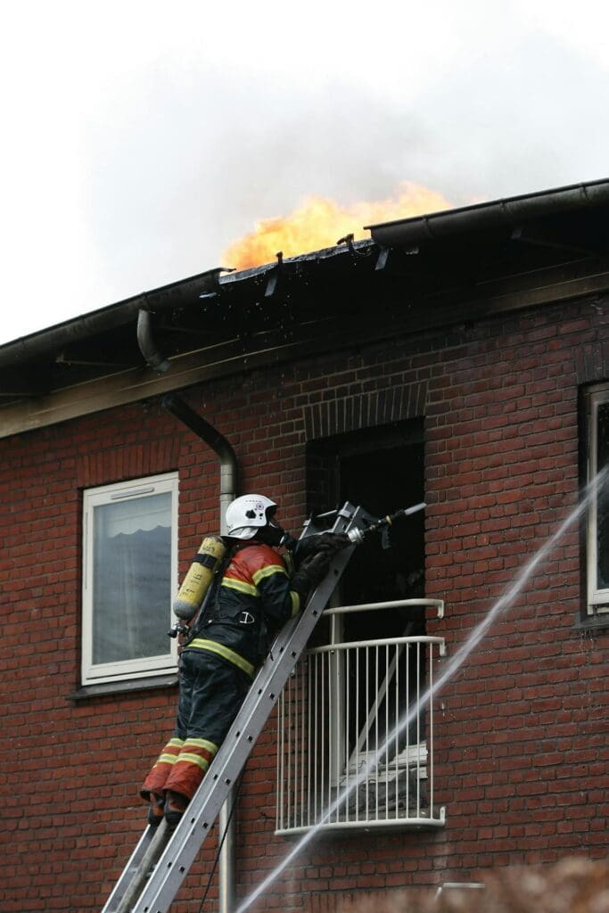 Home fire disaster showing the need for general contractors Reno NV residents can call for recovery work